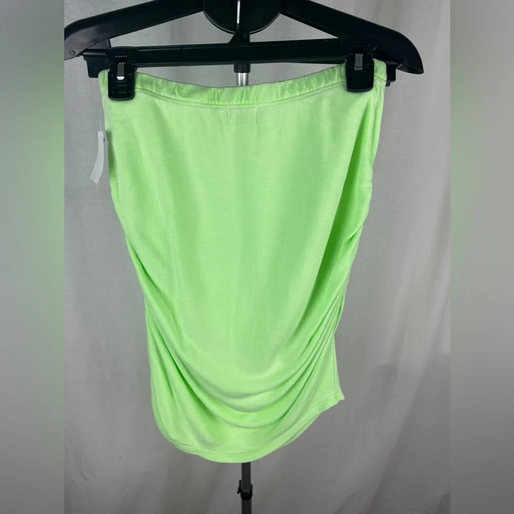 Sundry Womens Ruched Mini Green Pencil Skirt Size 1 (XS) NWT - Picture 10 of 12